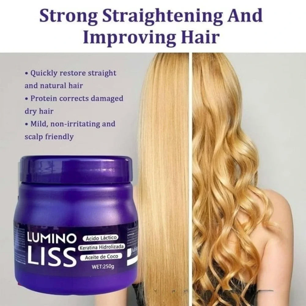 LUMINO LISS Protein Correction Hair Cream 250g | Keratin Straightening Treatment